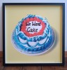 ''We Want Cake'' limited edition cmyk screenprint by Donk