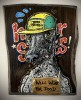 ''Will work for food'' unique stencil art on wood by Teddy Baden