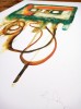 ''Cassette'' limited edition screenprint by Gavin Dobson