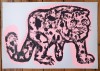 ''Pink Panther'' limited edition screenprint by Gavin Dobson
