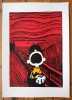 ''Scream'' 2nd edition limited edition screenprint by Mandy Doubt