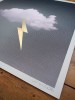 ''Little Fucking Cloud (Large)'' screenprint by Donk