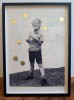 ''Piper'' limited edition screenprint with gold leaf by Donk