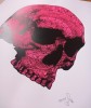 ''Pink Skull'' limited edition screenprint by 57 Design