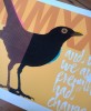 ''Blackbird MMXXI'' limited edition screenprint by Richard Pendry