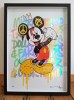 ''Taking the Mickey - Urban Art'' screenprint by Richard Pendry