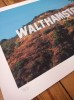 ''Walthamstowood'' screenprint by Richard Pendry