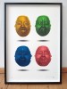 ''YOLO Buddhas'' limited edition screenprint by Richard Pendry