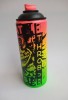 ''Great Vibes'' screenprinted spray can by Ben Rider