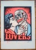 ''Lovers'' limited edition screenprint by Ben Rider