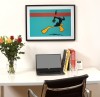 ''Daffy - Red Stripe'' limited edition screenprint by Carl Stimpson