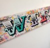 ''WTF'' original hand painted sign by Show Pony