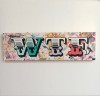 ''WTF'' original hand painted sign by Show Pony