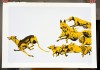 ''The Chase'' limited edition screenprint by Stedhead