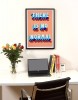 ''There is no normal'' screenprint by Survival Techniques