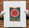 ''Lucky Strike'' limited edition screenprint by Trash Prints