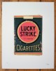 ''Lucky Strike (small)'' limited edition screenprint by Trash Prints