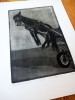 ''Hanging out'' mezzotint print by Sjoerd Tegelaers