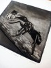 ''A tiny thief'' mezzotint print by Sjoerd Tegelaers