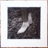 ''Wet socks'' mezzotint print by Sjoerd Tegelaers