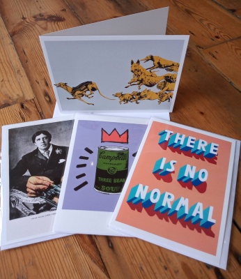 Pack of four mixed greetings cards 1