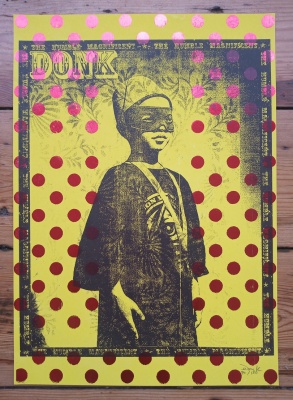 ''The Humble Magnificent (yellow)'' limited edition screenprint by Donk