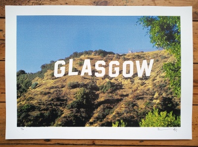 ''Glasgowood'' limited edition screenprint by Richard Pendry