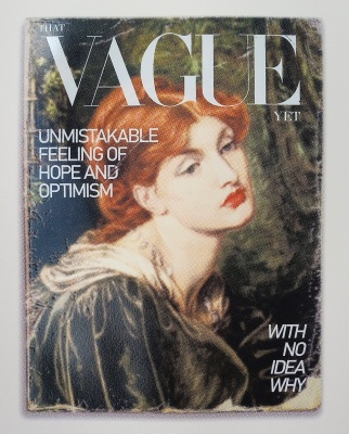 ''Vague Magazine'' limited edition screenprint by Richard Pendry