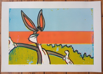 ''Bugs (HT)'' limited edition screenprint by Carl Stimpson