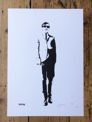 ''Joe Meek'' limited edition print by Stewy
