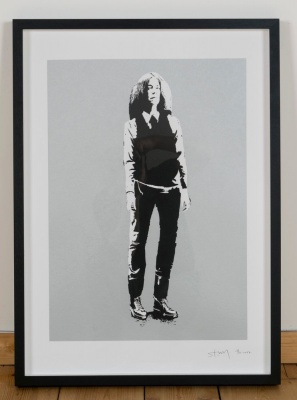 'Patti Smith' limited edition screenprint by Stewy