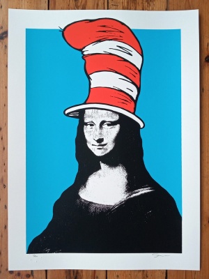 ''Party Girl'' limited edition screenprint by Stender