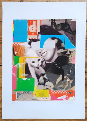 ''I hate cats'' limited edition archival pigment gicle print by Michelle Thompson