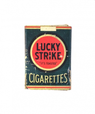 ''Lucky Strike'' limited edition screenprint by Trash Prints