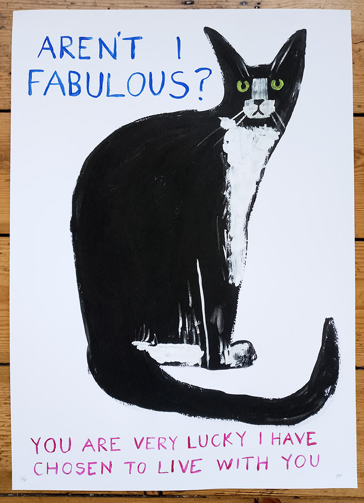 ''Fabulous'' limited edition archival pigment giclée print by Mark Perronet