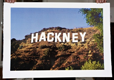 ''Hackneywood'' limited edition screenprint by Richard Pendry